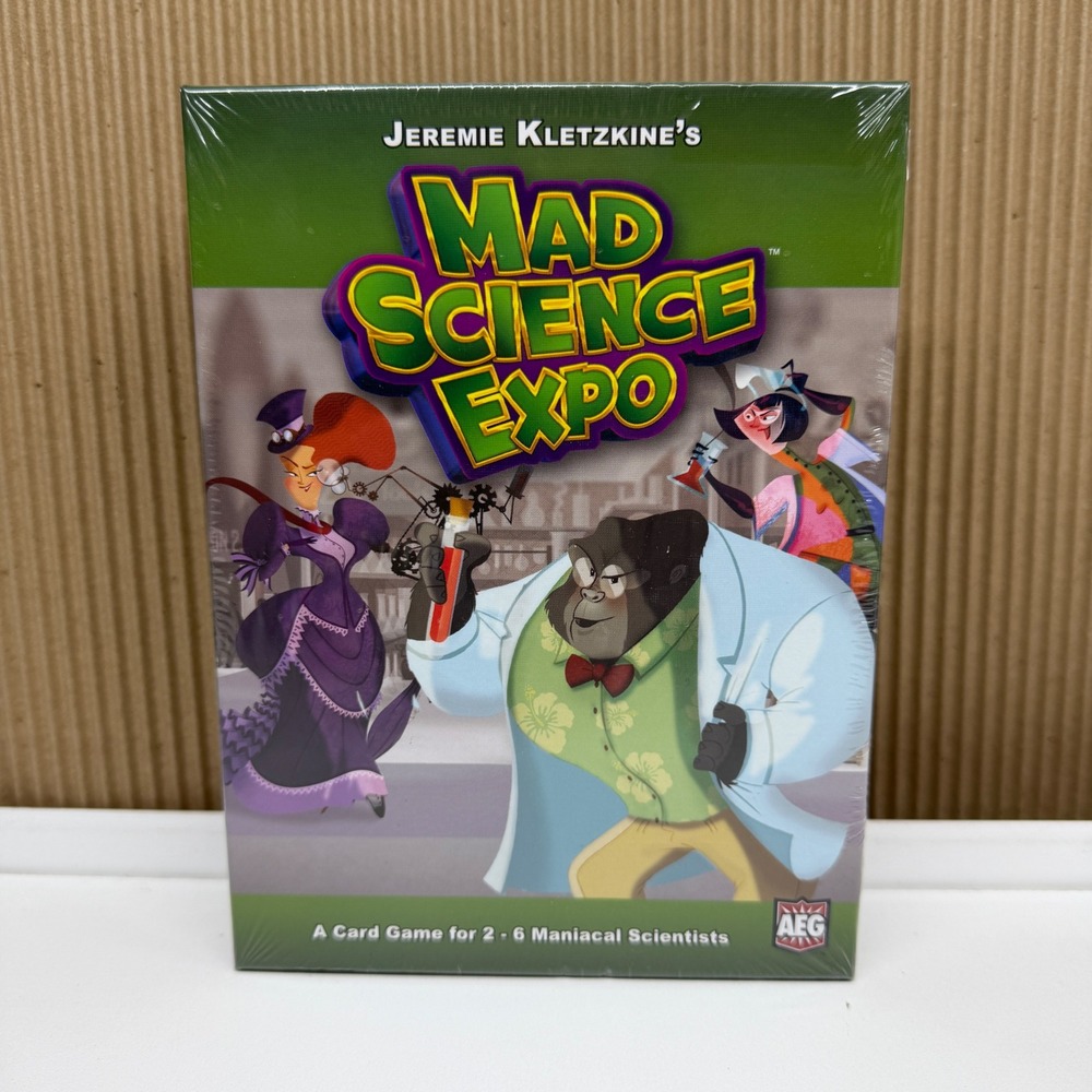 Mad Science Expo Card Game AEG Alderac Entertainment Group New Sealed Strategy